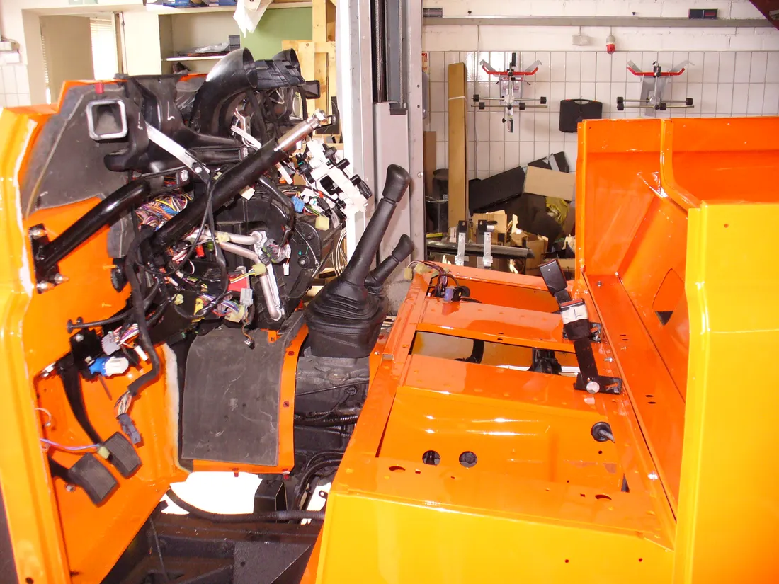 Arbeiten an Motor und Antrieb